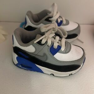 Nike Toddler Sneakers White Gray Blue
